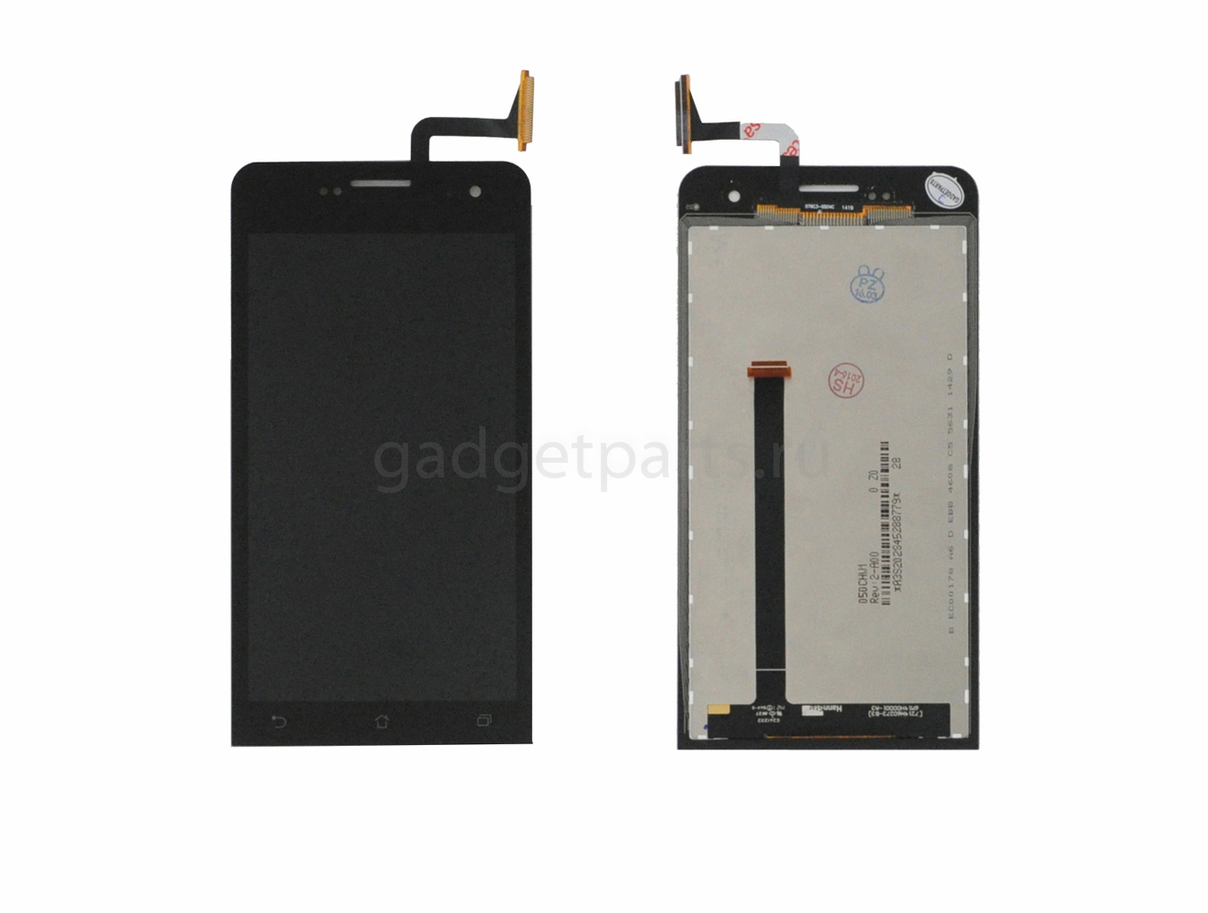 Модуль (дисплей, тачскрин) Asus Zenfone 5 A500CG, A500KL, A501CG Черный (Black) Оригинал